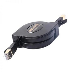 플랫 CAT7 패치 이더넷 LAN 코드 와이어 네트워크 개폐식 케이블, 한개옵션0