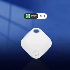 GPS 추적기 위치 추적 미니 트래커 Airtag Bluetooth 키 파인더Apple 포함 내 네트워크 찾기 iOS 전용 스마트 태그 가방 수하물용 항목, 2) white, 2) white