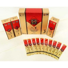 홍삼 흑삼 스틱형 진액(10ml 30포) 어르신 명절 선물세트 / 회사 새해 설