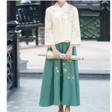 퓨전한복드레스