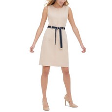 [타미힐피거]Belted Sheath Dress드레스/원피스