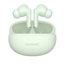 Sounarc Q1 무선 블루투스5.3 이어폰 가성비 블루투스이어폰 추천귀가 편한 이어폰 C타입 최대 28시간 재생,