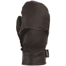 POW 스텔스 GORETEX 벙어리장갑 여성용 스노보드 방한장갑 300183, 중, 검은색