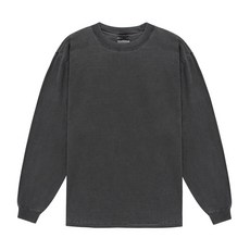 샤카웨어 샤카웨어 7.5oz 가먼트다이 맥스 헤비웨이트 무지 오버핏 레이어드 롱슬리브 긴팔티 쉐도우 GDL21