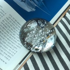 또도리 유리오브제 책문진 원형 크리스탈 수정구슬 냅킨홀더 버블 상품 이미지
