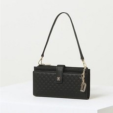 닥스 여성용 DCWA1F515BK LOUIS DD 블랙 로고패턴 소가죽 장지갑 백화점정품ST6592 472191