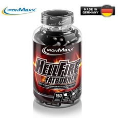 아이언맥스 ironmaxx 헬파이어 팻버너150캅셀 체중조절 독일해외직구 건강식품, 1개
