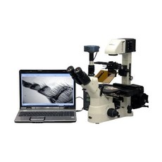 AmScope IN480TCFLBWF 디지털 장거리 역형광 삼안 현미경 40x1500x WH10x 계획 및 WH25x 초광각 접안렌즈 브라이트필드 위상차 목표 30W 할로겐 조