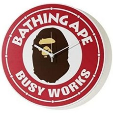 A BATHING APE 베이프 스탠드 시계 BUSY WORKS 벽걸이 벽시계 탁상