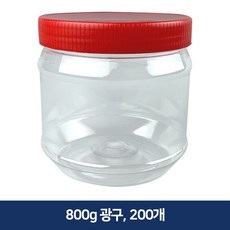 형창플라스틱 800g 광구 200개, 1개