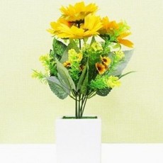 거실화분 조화 화분선물 실내인테리어소품 근조화, 상품선택_수선화 퍼플, 상세페이지 참조