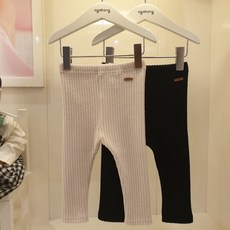 아가방 NC엑스코점 디어베이비 겨울 신상!! 스판 짱짱!! 부드럽고 도톰한 마스 골지 기모 레깅스
