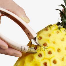 파인애플 꼭지 제거기 껍질 필러 집게 제거 칼 스텐, 1개, 상세페이지 참조, 상세페이지 참조