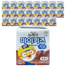 뉴케어 마이키즈 저당 초코맛 어린이영양음료 단백질음료, 24개, 150ml