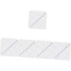 VaguellyVaguely 500pcs 구쟁 테이프 접착 피파 핑거 픽 통기성 지르텍 아덜토스 키즈 악기 네일 피파가 공급, 1개