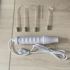 고주파 피부미용기기 휴대용 얼굴마사지기 가정용 피부관리 피부탄력 개선 모공축소 미백 기미잡티 제거 얼굴붓기 케어 20대 30대 여성 선물용 뷰티기기, 영국 규격, 화이트