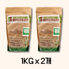 유기농마스코바도 1kg x3봉 마스코바도 유기농설탕, 2개