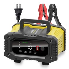 우스틴스 20A 300W 12V 24V 고출력 휴대용 오토바이 자동차 배터리 충전기, 10A