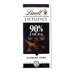 [이팬트리] 린트 엑셀런스 다크 90% 초콜릿 100g x 8개, 상세 설명 참조