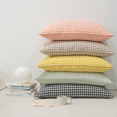 체커보드베개커버