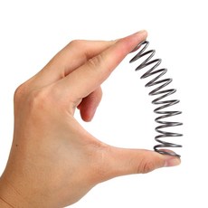 10 스프링 압력 와이어 리턴 직경 댐핑 릴리스 스테인레스 스틸 압축 2MM 기계 코일