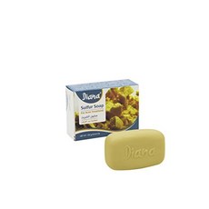 Alkmene 남자여드름비누 좁쌀 등드름 Diana Eyseestar의 여드름 치료 용 10% 유황 비누 125g-76098, 단일옵션, 단일옵션
