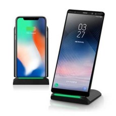 ZSS812543바이퍼럭스 고속 무선충전기 거치대 CTW-02 블랙색상, 단일옵션