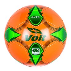 Voit Axis S100 축구공 - 공식 사이즈 5 가볍고 내구성이 뛰어난 PVC 구조 어린이 및 성인을 위한 밝은 디자인 1팩 112467 8272546612, Voit Axis S100 축구공 - 공식 사이즈 5,