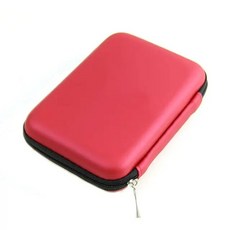 2.5 "USB 외부 WD HDD 하드 디스크 드라이브를 위해 휴대용 케이스 덮개 주머니 보호, Red, 03 Red, 1개