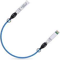 10G SFP+ 트위낵스 케이블 직접 연결 구리(DAC) 패시브 0.25m-0.5m 1m-7m 시스코 SFP-H10GB-CU0.5M 머라키(Meraki) 유비쿼티 UC-D, 0.5m_블루 - 유비쿼티