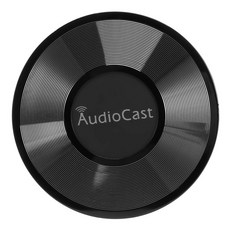Audiocast M5 DLNA Airplay 어댑터 무선 Wifi 음악 오디오 스 트리머 수신기 멀티 룸 스트림 용 오디오 음악 스피커, 01 Black