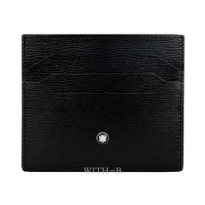 [몽블랑] 마이스터스튁 6cc 카드지갑 129253 BLACK
