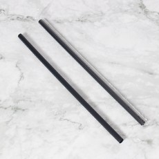 일회용플라스틱빨대 7.0mmX210mm 개별포장 블랙 10000개, 20개, 500개입