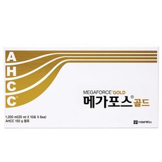 메가포스골드 AHCC 액상 표고버섯균사체 AHCC 제품 길병원 암센터앞, 200ml, 12개