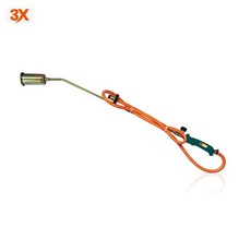 3X 가스토치 XXX50-1000 1000mm 부탄가스토치 캠핑가스토치 장작점화 숯불점화 강력가스토치 고화력 자동점화, 1개