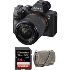 Sony Sony Alpha a7 III Mirrorless Digital Camera with 28-70mm Lens and, 상세내용참조