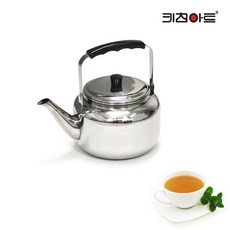 키친아트 보리차 현미차 스텐 주전자 미니 물 끓이는 주전자 0.7L, 1개