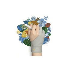  XENCELABS 2손가락 로브 S사이즈 7.5cm*19.7cm 두손가락 로브 그림그리기 장갑 XMCLGSG 회색 