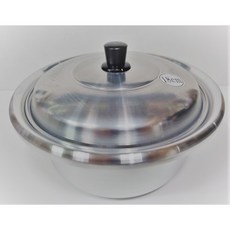 국산 양은 새마을 솥 업소용 가정용(16cm~43cm), 지름28cm, 실버, 28cm
