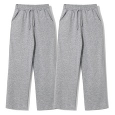 2장묶음 (1+1) 남녀공용 위너롱 와이드팬츠 (MDIP025LJ)