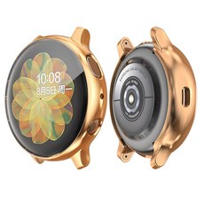 마오르 갤럭시워치 액티브 1 2 풀 케이스, 액티브2케이스 로즈골드40mm, 1개