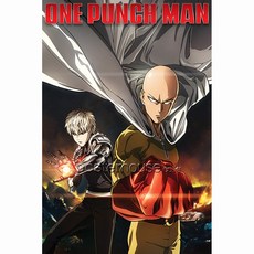 MAXI Poster 포스터 61x91 - 원펀맨 One Punch Man (Destruction), 레드