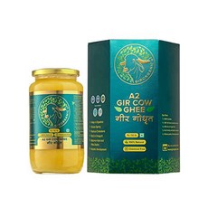 Organic Grass Fed A2 Ghee Clarified Butter from Gi Girorganic의 Organic Grass Fed A2 Ghee 정화 버터 - 무염, 1개