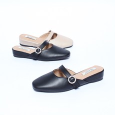ISHOES 보석 버클 4굽 여성 슬리퍼