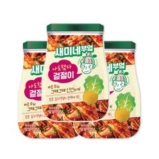 샘표 새미네부엌 겉절이양념 90g x3개 1세트 한국전통요리 완내스 간편식 자취템, 57개