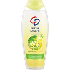 CD 프레시 샤워 '린덴블 &amp; 레몬' 6 x 250ml 민감한 피부를 위한 샤워 젤 감귤류 신선한 샤워 경험 pH-중립 비건 바디, 단일옵션