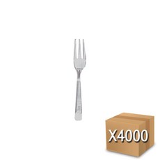 코디마트 미니포크 투명 12cm 벌크 500개, 1개, 4000개