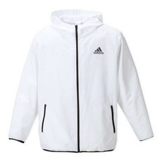 아디다스 우븐 후드 집업 재킷 화이트 빅사이즈 2XL 3XL 4XL 5XL 6XL 7XL