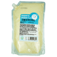 맘스맘 크림시저 드레싱 소스 2kg 무료 아이스포장 샐러드, 1개