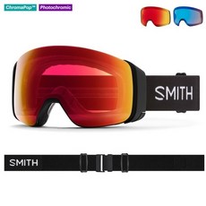 스미스 고글 포디 맥 (2324 SMITH 4D MAG TNF RED GOGGLE), 1개